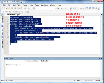 curso de java: compilar